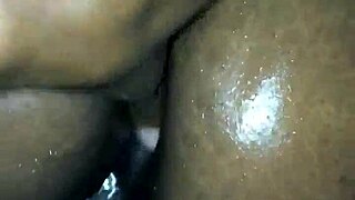 Here the Urban woman, young ebony girl has her ass stretched wide open