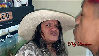 Welcome to watch my first time playing with amateur toy big ass latina wife