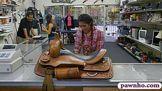 i can't believe this pretty amateur brunette got anal fucked by that nasty pawn dude in secret