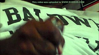 Big black cock ejaculating slow motion video