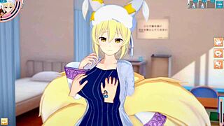 The game with hentai 3D CG animations of sensual handjobs and blow jobs
