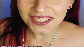 Redhead beauty gets my cumshot