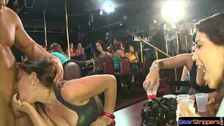 Birthday time for my girlfriend: She gets a stripper’s blowjob on the day
