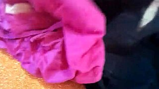 Wt and mature neighbour’s erection in a dirty under garment