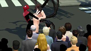 Gay superhero porn: Spider-man and Dr. Octopus WildFigure 116 presents interesting data on Spider-man’s performance over time and his fight against Dr. Octopus Wild