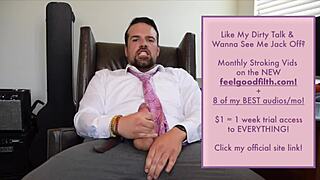 Daddy's big cock: A BDSM roleplay for tied up and-mouthed women