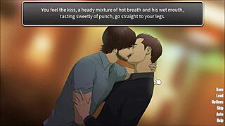 Gay dating adventures: Kissing and wanking togther with Ian in part 3