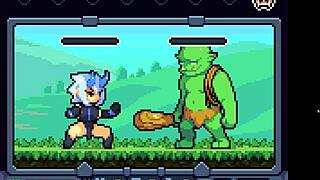 Traditional RPG style game full of impregnation and breast enhancement