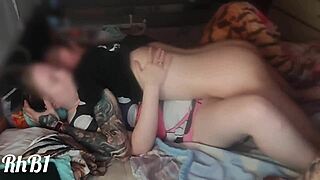 My redhead lover pounds me hard, neighbors hear every moan.