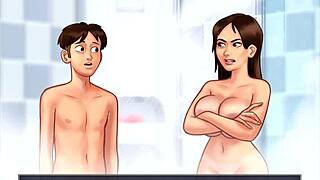 Teen with a great big juicy bubble ass jousted and creampied