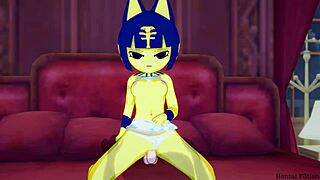 Does Ankha Ride That Nice Cock In The Bedroom?