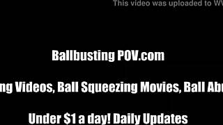 Prepare yourself for the awesome and brutal violence of balls to the head