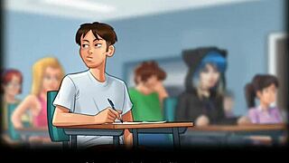 Summertime Saga Begins with Curvy Anime Characters in Sexy Adventure