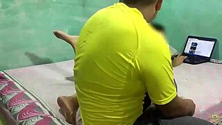 Man, my stepbrother tricked me into banging this blonde’s big ass! 😅