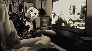 Gay toy action in slow motion: The bird doctor's fist and fuck