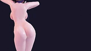 Candace in MMD: Genshin Impact cosplay