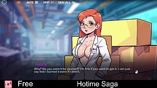 A story-based anime hentai with interactive points and clicks