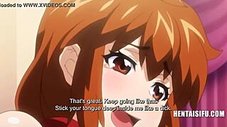 Cartoon porn with Japanese teens who have sex for money