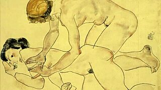 Erotic illustrations from the good old days of anime and manga