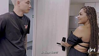 just banged my best friend’s mom, a busty ebony milf with a huge ass