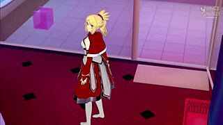 Mordred Pedragon allows you to finish inside him