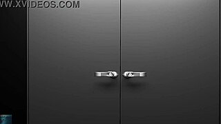 wow, tracy gets her big tits and ass handled in monster cock girl-on-girl cosplay at work!