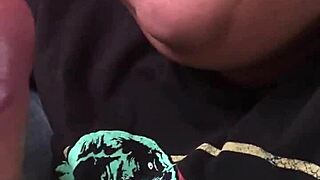 Big uncut cock gets Asian lips all over it