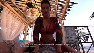 Perfect housewife in 3D cartoon gets fucked by a well-endowed lover