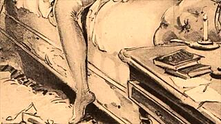 Retro animated erotica with a touch of hentai