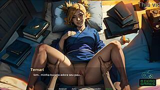 Wife Temari goes crazy for some hot Naruto sex