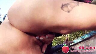 Ugly Short-Hair Milf Rubina Banged Hard Outdoors by Stranger on Dates66