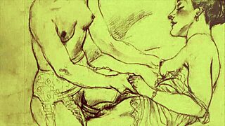 Artistic and erotic illustrations from the past