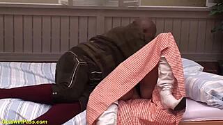 First time oktoberfest anal sex with big black cock