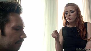 OMG! Employee Hooks Boss in Kinky Anal Bondage Play!