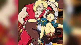 Animated hentai with biggest chun boobs and commented gameplay