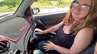 A lost teen asked for a ride, only to submit in the car.