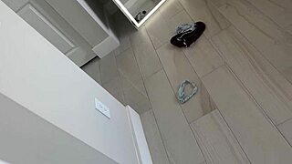 Spying on hot goth step sister Delilah Dagger in household fantasy