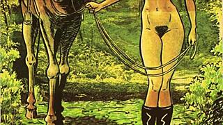 Cartoon porn with animals in different positions