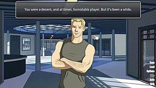 Muscular teacher's forbidden love with student in class