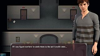 3D animated game with ale protagonist and big tits