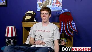 Red-haired hunk to star in solo gay porn video