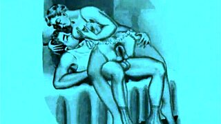 Erotic art from the good old days of animation