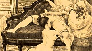 Here is a collection of hot erotic illustrations from the good old days