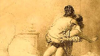 Drawings of a risqué nature from the good old days