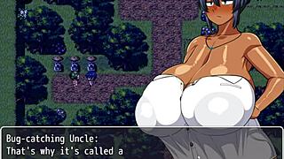Tanned beauty Natsuki gets pounded by a horny monster