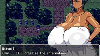 Tanned beauty Natsuki gets pounded by a horny monster