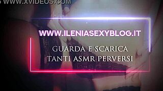 Private videos with Italian audio for ASMR effect and big black cock lovers