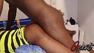 Sweet Intimate Sex with My Pastor's Daughter, Bent Over and Taking Big Cock Deep!