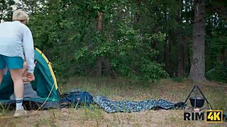 shy couple tries new outdoor activities