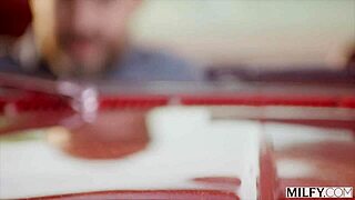 milfy hotwife daisy fuentes rides a huge cock while her husband watches 😏